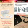 Resistance Band Wall Anchor,Resistance Band Hooks for Resistance Band Wall