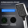 FASDUNT Shower Head with Hose 2 m Water-Saving Shower Head