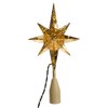 Kurt Adler Ul 10 Light Gold Bethlehem Star Treetop