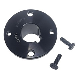 CMFG STB Split Taper Bushings H-24mm, 24mm in Bore,Carbon Steel Material, H Type Split Locking Bushings for Pulleys/Sheaves