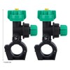 Sprayer Boom Nozzles Nozzle Tip,2Pcs External Thread Agricultural Sprayer Fan