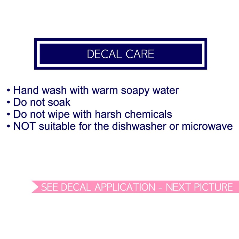 Yeti Decals for Women, Your Choice of Color & Style