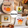 70pcs Fall Painting Stencils, 3x3in Thanksgiving Reusable Autumn Templates for