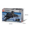 Sluban Military Blocks Army Bricks Toy - F-35 Lighting II