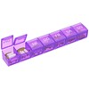 WELLGRO Pill Box for 7 Days, Pill Box, 1 Compartment