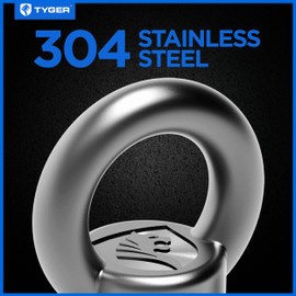 Tyger Auto Add-on Eyelet Bolts Adventure Kit | Accessories for Tyger Roof Rack Series | 4 Sets Pack | 304 Stainless Steel