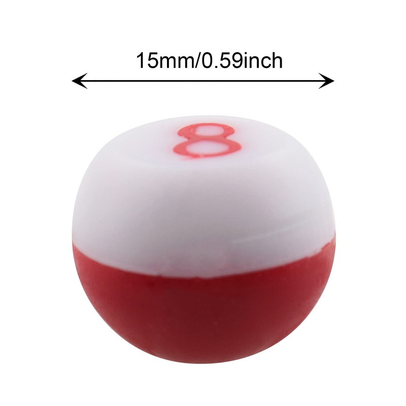 DGZZI Tally Pea 1Set /16PCS Billiard Pool Red and White