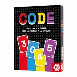 Game Factory Game Factory 646301, Code, Kartenspiel für Erwachsene und Kinder ab 8 Jahren, 2-8 Spieler