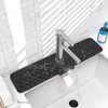 TOOVEM Silicone Faucet Splash Guard, 24 x 5.5 Inch Kitchen
