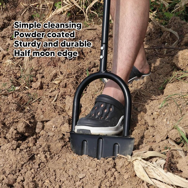Yosoo Edger Lawn Tool Half Moon Lawn Edger, Pala de