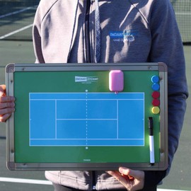 Oncourt Offcourt Magnetic Dry Erase Coach's Board, for Tennis and Pickleball Training, Great for Drills, Strategy, and Conditioning