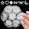 LuckForever 3D Nail Charms Cute Star Moon Bow Heart Charm