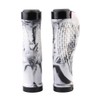 VOANZO Bicycle Handlebar Grips, 2 Sided Locking, Non-Slip TPR Rubber