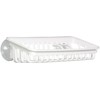 Squirrel Sponge Rack Holder, White, W 8.7 x D 4.6