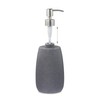 Relaxdays Soap Dispenser 300ml Refillable Bathroom Kitchen Liquid Soap Dispenser