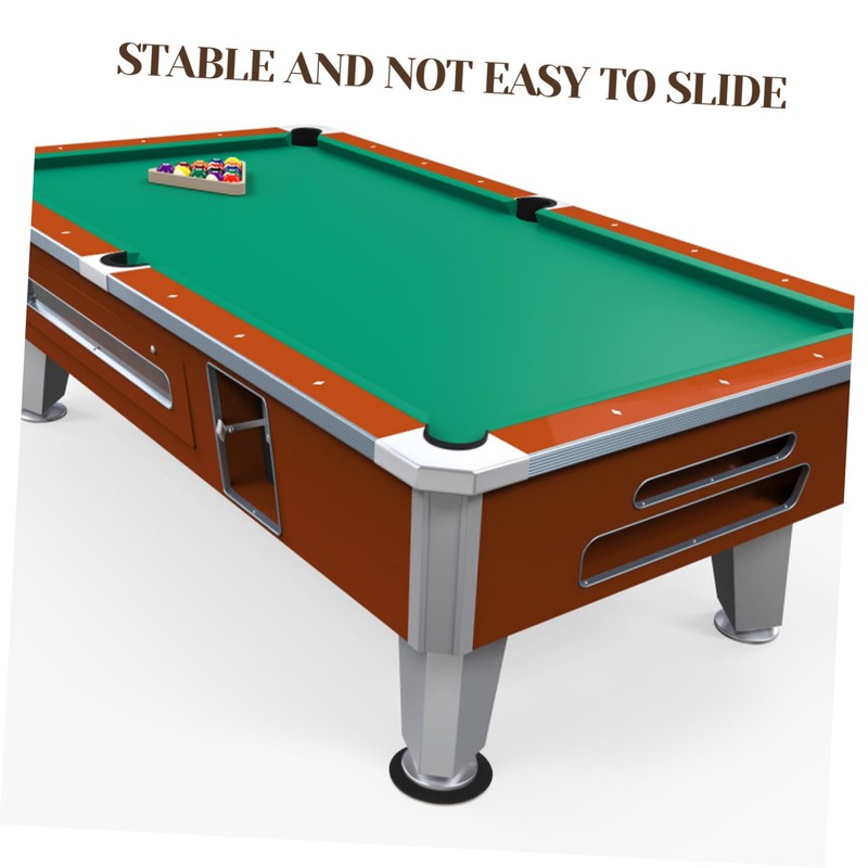 TEHAUX 10pcs Adjustable Billiard Pool Table Leg Levelers Durable Eva