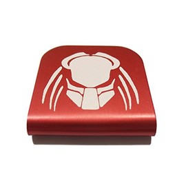 Morale Tags Predator Hat Clip for Tactical Patch Caps (Red)