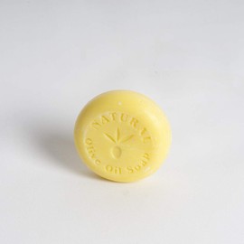 The Collections Handmade Circle Soap for Body, Hair and Face - Alcohol and Paraben Free, Vegan - Hypoallergenic Natural Soap with Tin Boxes - Xmas Orange