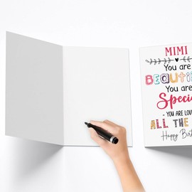 popmazing Mimi Special Greetings Card - Birthday Card