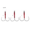 Gamakatsu GA060 M Assist Hook Saber Double Short
