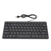 78 Key Ultra Slim Language Keyboard USB Wired Compact Keyboard