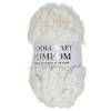 Woolcraft/Jarol POM POM Knitting Yarn/Wool - 200g (Cream - 01)