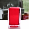 TUANYO 5 Pcs Red Acrylic Bathroom Accessories Set Complete, Lotion/Soap