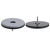 uxcell 50mm Furniture Feet Slider Glides Screw-in Chair Leg Protector