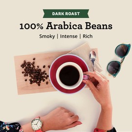 Seattle's Best Coffee Post Alley Blend Dark Roast Ground Coffee | 20 Ounce Bags (Pack of 6)