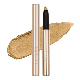 Beauty Searcher Eyeshadow Stick Matt Shimmer Eyeshadow Pencil Crayon Waterproof Pigmented Creamy Eyeshadow Pencil Eye Lightener Highlighting Pen Eye Makeup (#05 Brown Spark)