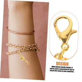 jojofuny 5Pcs Heart Shaped Magnetic Clasps for Jewelry Making Durable Bracelet Connectors Easy One Handed Closure for Necklaces and Anklets DIY Accessory for Crafting