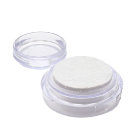 SUL Castor Caster Cup With Felt Pad Non Slip Floor Protector Glide For Chair Leg, Sofa Protect Wood Laminate Floor Tile Lino Floor From Scratch Dimension 66mm -8Pk – Clear