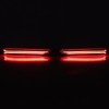 ECAHAYAKU Led Rear Bumper Reflectror light Compatible With 2017-2022 Chevy