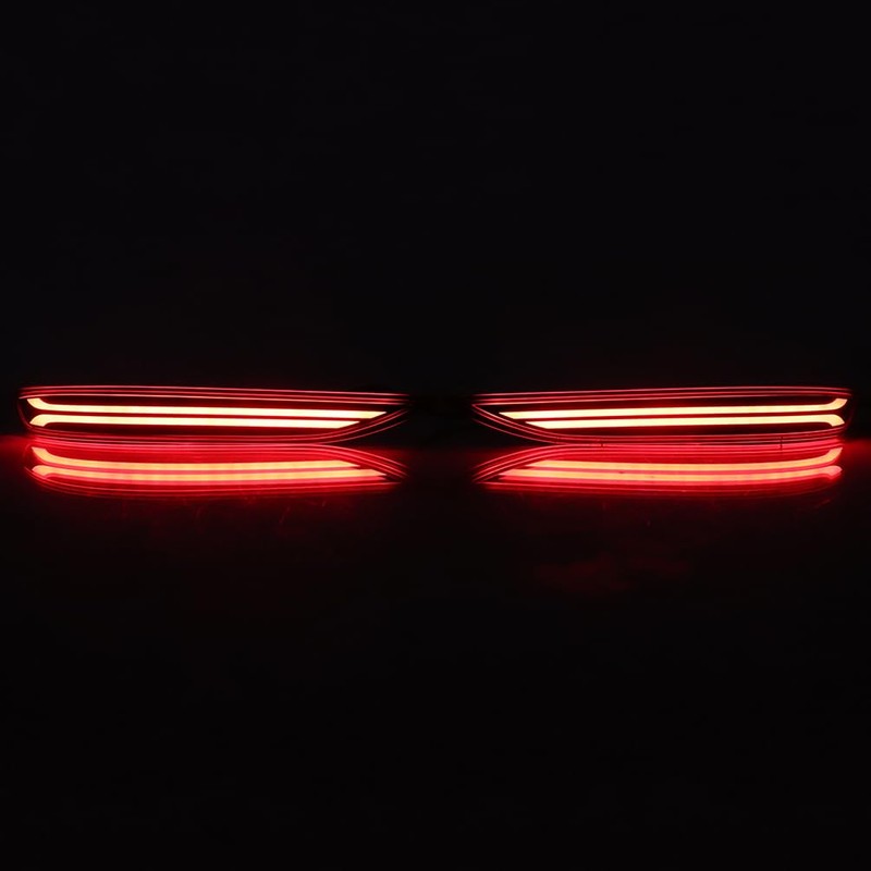 ECAHAYAKU Led Rear Bumper Reflectror light Compatible With 2017-2022 Chevy