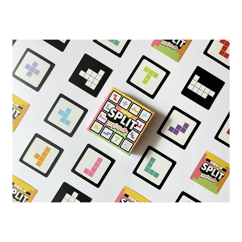 JELLYJELLYGAMES Split 2-8 Player Puzzle Game Board Game