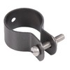 Alberts 655143 Clamp for Struts, Galvanised, Anthracite-Metallic Plastic-Coated, Clamp Diameter