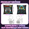 Xialvyu 18th Birthday Boy Gift Funny Cushion Cover and Keyring