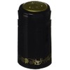 1 X Black/Gold Grapes PVC Shrink Capsules for Wine Making