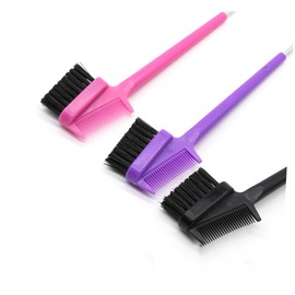 TOVINANNA 6pcs Double-ended Brow Brush Makeup Eyebrow Tool Comb for Hair Dye Women Gentle Brush Detangling Stylish Portable Comfortable Salon