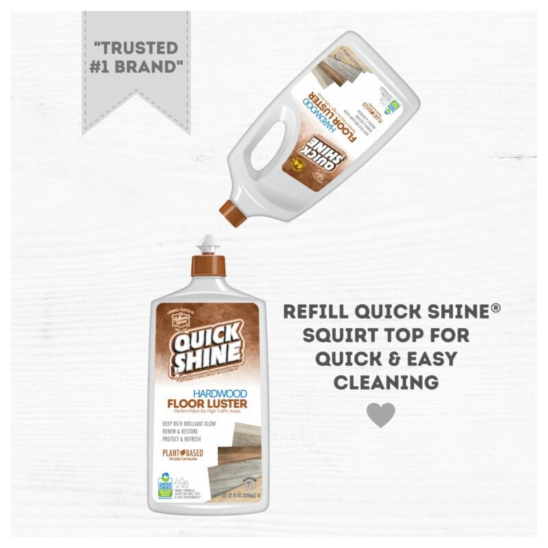 Quick Shine Hardwood Floor Cleaner, 27-oz. (Pack of 4)