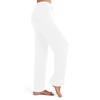 Urban CoCo Women's Straight Leg Long Pants Elastic High Waist