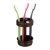 iDesign Metal Toothbrush Holder - Bathroom Cup for Bathroom Organization,