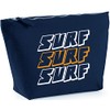 Hippowarehouse Surf Surf Surf printed make up cosmetic wash bag