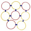 10PCS Kids Exercise Hoops Jumping Hopscotch Game Rings for Sensory