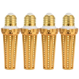 4Pcs LED Corn Light Bulb E27 17W 3200LM Bulb for Indoor Warehouse Basement Workshop(Pure White Warm White )