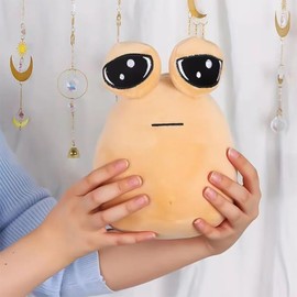 Pou Plush Alien Stuffed Pou Plush Toy My Pet Alien Pou Plushie Toy Cartoon Anime Stuffed Toy for Children Boys Girls 22 cm