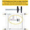 4 Pack Baby Gate Replacement Parts Threaded Spindle Rod 8MM(M8),