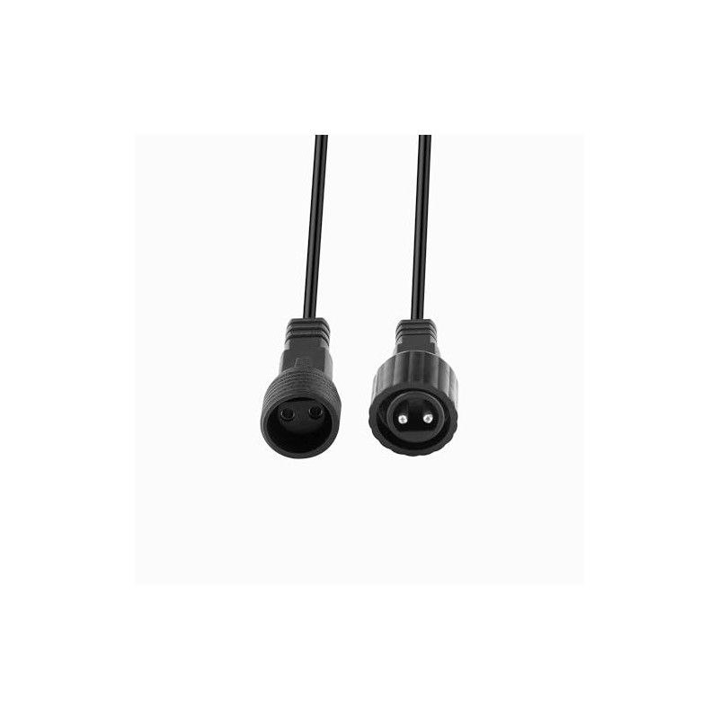K-MAINS 2-Pack Extension Cable Compatible with G40 Globe String Lights