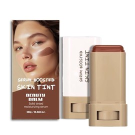 Generic Foundation Stick Beauty Balm Serum Boosted Skin Tint, Solid Tinted Moisturizing Serum Contour Stick Foundation Face Stick for Women, Natural Finish Makeup
