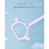 SENCCO 5PCS Cute Clear Aligner Removal Tool, Medical-Grade Plastic, BPA